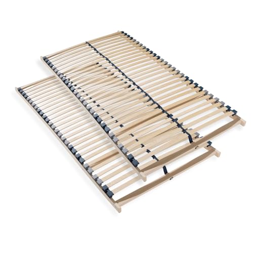 Sleepneo Lattenrost 160x200, Ergonomischer 7-Zonen-Lattenrost aus Buchenholz, 28 Latten, Selbstmontage, hohe Traglast bis 150Kg Sleepneo Lattenrost 160x200, Ergonomischer 7-Zonen-Lattenrost aus Buchenholz, 28 Latten, Selbstmontage, hohe Traglast bis 150Kg von Sleepneo