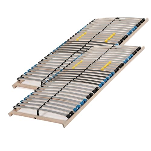 Sleepneo Lattenrost 200x200 cm 28 Latten 7-Zonen Belastbarkeit ca. 140 kg Schichtholz aus Birke Montage in Eigenregie Made in Germany Sleepneo Lattenrost 200x200 cm 28 Latten 7-Zonen Belastbarkeit ca. 140 kg Schichtholz aus Birke Montage in Eigenregie Made in Germany von Sleepneo