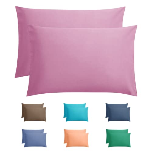 Sleeptime Kissenbezug 60 x 70 Rosa - 2er Set - 100% Baumwolle - Kissenhülle 60x70 - Mit Hotelverlsuss Sleeptime Kissenbezug 60 x 70 Rosa - 2er Set - 100% Baumwolle - Kissenhülle 60x70 - Mit Hotelverlsuss von Sleeptime