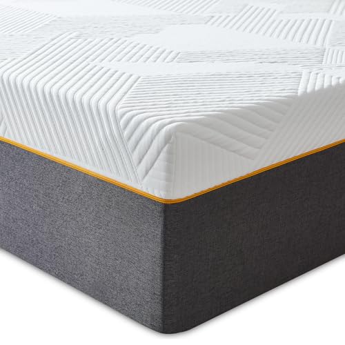 Sleremind Matratze 90x200 cm Härtegrad H3, Höhe-20 cm Kaltschaummatratze mit waschbarem Bezug, Stoff mit weicher Oberfläche, Komfortschaum Matratze für Jugend (90 x 200 cm), Mittlere Härte von Sleremind