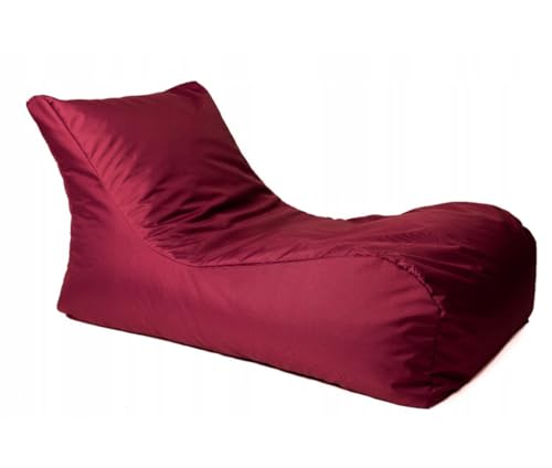 Slevobox Sitzsack Sofa XXL 60x70x125cm - XXL Sitzsack Erwachsene mit Füllung - Schlafzimmer und Wohnzimmer - Indoor & Outdoor Sitzsäcke Wasserdichter - Lounge Sessel - Bean Bag von Slevobox