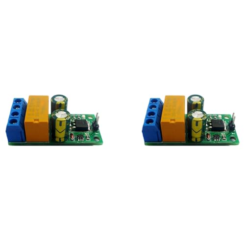 Slicooken 2X DC6-24V 2A Selbstsicherndes Bistabiles Relaismodul mit Umgekehrter Polarität DR55B01 Motor-Vorwärts-/Rückwärts-Controllerplatine von Slicooken