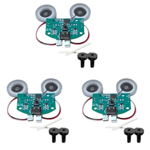 Slicooken 3X Dual-USB-Luftbefeuchter-Zerstäubermodul Dual-Steuerplatine Dual-Zerstäuber-Treiberplatinenmodul, Set B von Slicooken