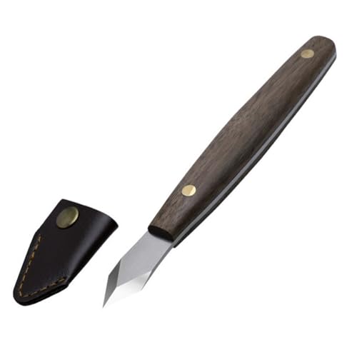 Slicooken Doppel -Schrägmesser Doppelschnitzer Schnitzmesser DIY Carving Tool Carving Messer von Slicooken