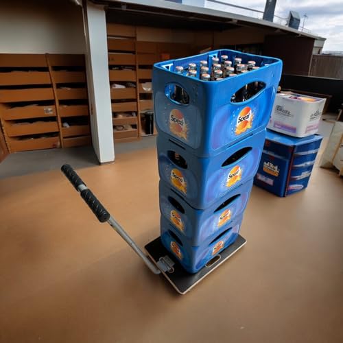 Rollbrett Rollwagen Transportwagen Möbelwagen Transportroller bis 200 Kg Jetzt mit praktischer Zugstange !!! von Slidix