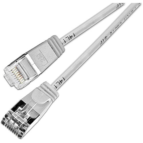 Slim Wirewin PKW-LIGHT-STP-K6 1.0 RJ45 Netzwerkkabel, Patchkabel CAT 6 U/FTP 1.00m Grau 1St. von Slim Wirewin