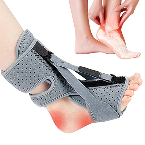 Sloane Plantarfaszien-Nachtschiene - Damen Herren Nachtschiene für Plantarfaszie - Orthopädische Orthese mit 3 verstellbaren Riemen für Achillessehnenentzündungen, Flache Bögen, Fußheberorthese Sloane Plantarfaszien-Nachtschiene - Damen Herren Nachtschiene für Plantarfaszie - Orthopädische Orthese mit 3 verstellbaren Riemen für Achillessehnenentzündungen, Flache Bögen, Fußheberorthese von Sloane