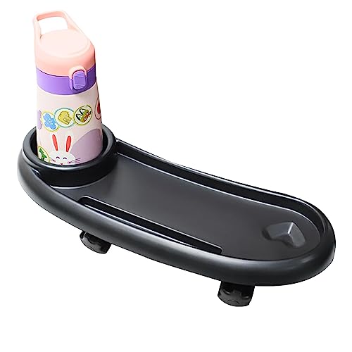 Sloane Snack Tablett für Kinderwagen, 3-in-1 Kinderwagen-Tablettaufsatz mit Getränkehalter Handy-Halterung, für die Meisten Arten von Kinderwagen mit Armlehnen von Sloane