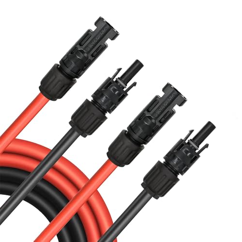 Sayhome Solarkabel 4mm2 1m, 1500V IP68 PV Kabel H1Z2Z2-K, Solar Verlängerungskabe mit Solarstecker für PV Solaranlage Sayhome Solarkabel 4mm2 1m, 1500V IP68 PV Kabel H1Z2Z2-K, Solar Verlängerungskabe mit Solarstecker für PV Solaranlage von Slocable