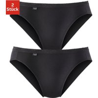 sloggi Jazz-Pants Slips "Basic+ Tai 2P", (Packung, 2 St.), mit elastischer Mäusezähnchenkante von Sloggi