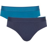 sloggi Midislip "men EVER Airy Brief C2P", (2er Pack), Herrenslip, Brief mit atmungsaktivem Mesh von Sloggi