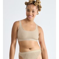 sloggi Bustier "EVER Ease", temperaturausgleichend, Baumwolle, U-Ausschnitt, atmungsaktiv von Sloggi