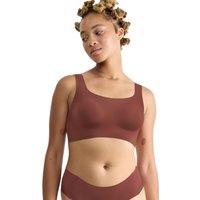 sloggi Bustier "Zero Feel 2.0", nahtlos und unsichtbar, herausnehmbare Pads, dehnbar, Microfaser von Sloggi