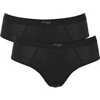 sloggi Hipster "EVER Ease", (2er Pack), temperaturausgleichend, Logo-Bund, weich, elastisch von Sloggi