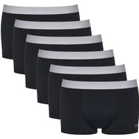 sloggi Retro Pants "men GO ABC 2.0 Hipster 6P", (6er Pack), moderne bequeme Basics von Sloggi