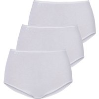 sloggi Maxislip "24/7 Cotton Maxi C3P", (3er Pack), höher geschnittene Passform, Elastikbund mit Spitze von Sloggi