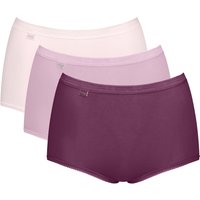 sloggi Maxislip "Basic+", (3er Pack), Baumwollmischung, weiche Nähte, Single Jersey von Sloggi