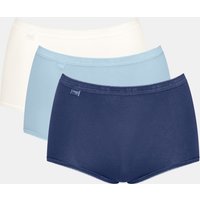 sloggi Maxislip "Basic+", (3er Pack), Baumwollmischung, weiche Nähte, Single Jersey von Sloggi