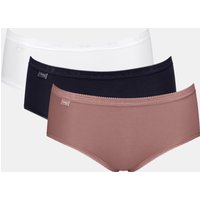 sloggi Midislip "Basic+" 3er Pack, Baumwollmix, klassischer Stil, mittelhoher Bund, Softnähte sloggi Midislip "Basic+" 3er Pack, Baumwollmix, klassischer Stil, mittelhoher Bund, Softnähte von Sloggi