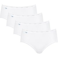 sloggi Midislip "Basic+" 4er Pack, perfekter Sitz, feminin, Baumwollmischung, Single Jersey, weich sloggi Midislip "Basic+" 4er Pack, perfekter Sitz, feminin, Baumwollmischung, Single Jersey, weich von Sloggi