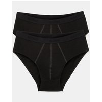 sloggi Midislip "Men 24/7", (2er Pack), weich, atmungsaktiv, ohne Eingriff, Softbund, Baumwollmix von Sloggi