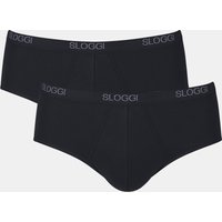 sloggi Midislip "Men Basic", (2er Pack), perfekter Sitz, mit Eingriff von Sloggi