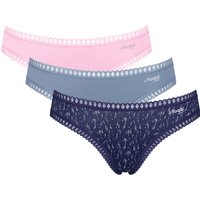 sloggi Minislip "GO Crush" 3er Pack, dehnbare Spitzendetails, uni, gemustert sloggi Minislip "GO Crush" 3er Pack, dehnbare Spitzendetails, uni, gemustert von Sloggi