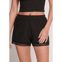 sloggi Relaxshorts "GO Ribbed", weich, Rippware, Spitzenbesatz, Baumwollmischung, lockere Passform von Sloggi