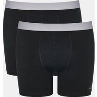 sloggi Boxer "men GO ABC 2.0 Short 2P", (2 St., 2er Pack), moderne bequeme Basics von Sloggi