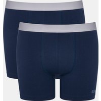 sloggi Boxer "men GO ABC 2.0 Short 2P", (2 St., 2er Pack), moderne bequeme Basics von Sloggi