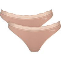 sloggi String "GO Blush String 2P" mit Spitzendetails sloggi String "GO Blush String 2P" mit Spitzendetails von Sloggi