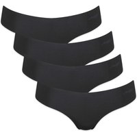 sloggi String "String Zero Microfiber Hipstring 2.0 4er Pack" sloggi String "String Zero Microfiber Hipstring 2.0 4er Pack" von Sloggi