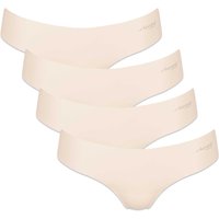 sloggi String "String Zero Microfiber Hipstring 2.0 4er Pack" sloggi String "String Zero Microfiber Hipstring 2.0 4er Pack" von Sloggi