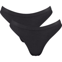 sloggi Tanga "GO Sense" 2er Pack, Modalmix, nahtlos, flacher Saum, elastisch, weich von Sloggi