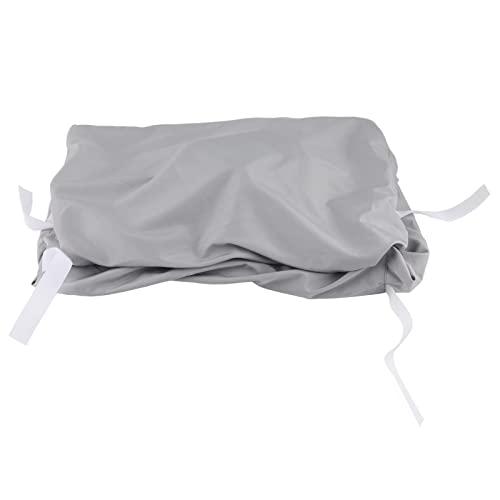 Sluffs 79 x 53 x 50,8 cm Hundekäfig-Abdeckung für Drahtkäfige, robuste, wasserdichte und Winddichte Haustierhütten-Abdeckung, atmungsaktiver Innen- und Außenschutz, Sonnenschutz, (Grey) von Sluffs