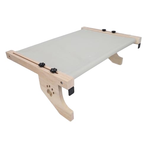 Sluffs Cat Window Perch Sturdy Bed Side Window Sill Mount Cat Perch Easy to Assemble Bedside Perch for Indoor Cats,Easy to Adjust & Assemble Sluffs Cat Window Perch Sturdy Bed Side Window Sill Mount Cat Perch Easy to Assemble Bedside Perch for Indoor Cats,Easy to Adjust & Assemble von Sluffs