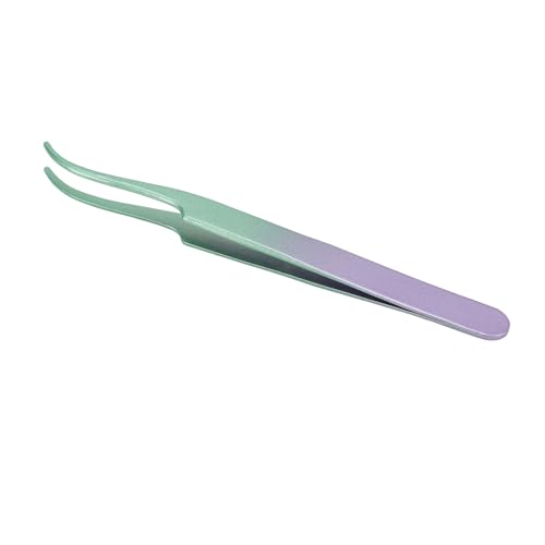 Sluffs Eyelash Tweezers, Stainless Steel Eyelash Extension Tweezers, Curved Eye Lash Tweezers Lash Tweezer with Comb. Sluffs Eyelash Tweezers, Stainless Steel Eyelash Extension Tweezers, Curved Eye Lash Tweezers Lash Tweezer with Comb. von Sluffs