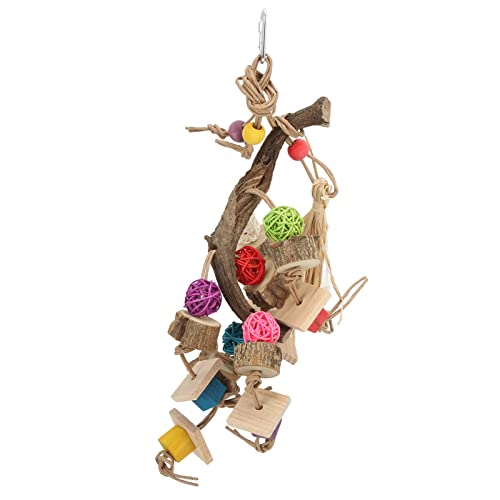 Sluffs Parrot Chewing Toys Bird Climbing Hanging Toy for African Grey Macaws Cockatoosand Most of Parrots, Macaws, Cockatoos, Parrot chew Toys, Aviary Hanging Toys von Sluffs