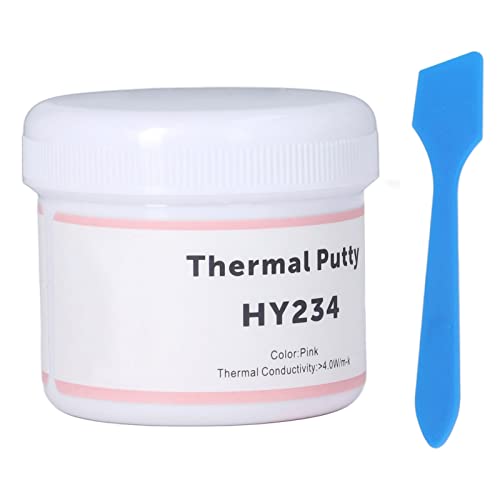 Sluffs Wärmeleitpaste Silikonfett Gute Isolierung, HY234 CPU Wärmeleitpaste Paste Wärmeleitpaste Silikonfett für CPU-Kühlkörper (100 gramos) von Sluffs