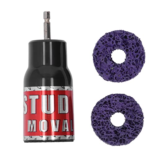 Wheel Stud Rust Removal Cleaner,Stud Rust Removal Tool Wheel Hub Cleaner for 1/2in Impact Wrenches Electric Drill Cleaning Tool,for Rescue Clean Tools Driven Surfaces Industrial Screws Wheel Stud Rust Removal Cleaner,Stud Rust Removal Tool Wheel Hub Cleaner for 1/2in Impact Wrenches Electric Drill Cleaning Tool,for Rescue Clean Tools Driven Surfaces Industrial Screws von Sluffs