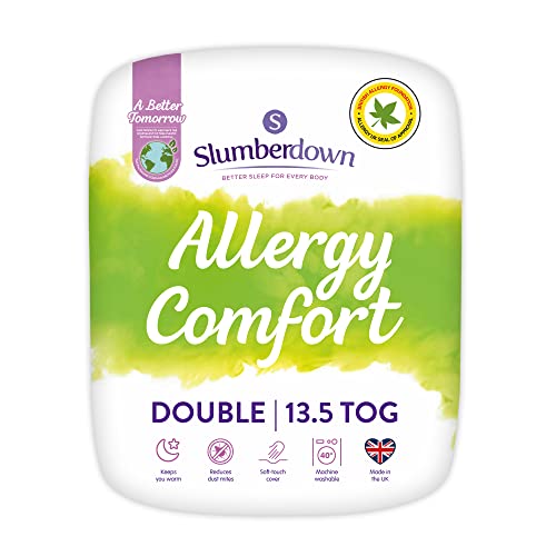 Slumberdown Allergy Comfort Doppelbettdecke 13,5 Tog Winterdecke Doppelbett von Slumberdown