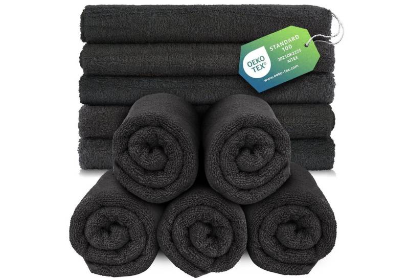 Slummer Seiftuch 10er Set Seiftücher Gesichtshandtücher 30x30 cm Waschlappen, Frottier - 100% Baumwolle (Set, 10-St), Gesichtstuch von Slummer