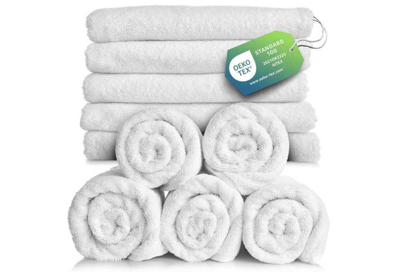 Slummer Seiftuch 10er Set Seiftücher Gesichtshandtücher 30x30 cm Waschlappen, Frottier - 100% Baumwolle (Set, 20-St), Gesichtstuch von Slummer