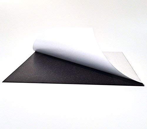 Eisenfolie - Ferrofolie selbstklebend DIN A4-0,4mm Stark - 210mm x 297mm x 0,4mm selbstklebend - Haftgrund für Magnete - Magnetfolie Eisenfolie - Ferrofolie selbstklebend DIN A4-0,4mm Stark - 210mm x 297mm x 0,4mm selbstklebend - Haftgrund für Magnete - Magnetfolie von Smagnon