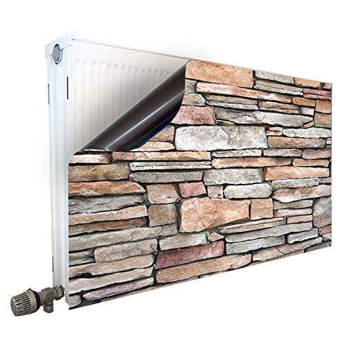 Smagnon Magnet Heizkörperverkleidung, Schnelle & Stylische Heizungsabdeckung ohne Bohren, Heizkörperverkleidung Heizungsverkleidung, Heizkörperfolie, Motiv Bunt-Steinwand (60,100) Smagnon Magnet Heizkörperverkleidung, Schnelle & Stylische Heizungsabdeckung ohne Bohren, Heizkörperverkleidung Heizungsverkleidung, Heizkörperfolie, Motiv Bunt-Steinwand (60,100) von Smagnon