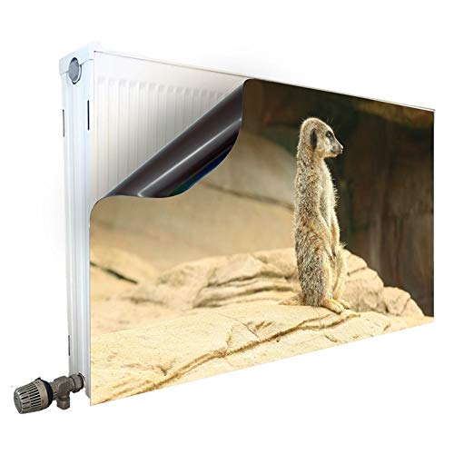 Smagnon Magnet Heizkörperverkleidung Heizkörperabdeckung Heizung Schutz Motiv Erdmännchen, Heizkörper Höhe:60 cm, Heizkörper Länge:80 cm Smagnon Magnet Heizkörperverkleidung Heizkörperabdeckung Heizung Schutz Motiv Erdmännchen, Heizkörper Höhe:60 cm, Heizkörper Länge:80 cm von Smagnon