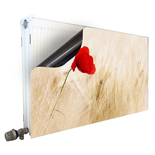 Smagnon Magnet Heizkörperverkleidung Heizkörperabdeckung Heizung Schutz Motiv Mohnblume, Heizkörper Höhe:60 cm, Heizkörper Länge:100 cm Smagnon Magnet Heizkörperverkleidung Heizkörperabdeckung Heizung Schutz Motiv Mohnblume, Heizkörper Höhe:60 cm, Heizkörper Länge:100 cm von Smagnon