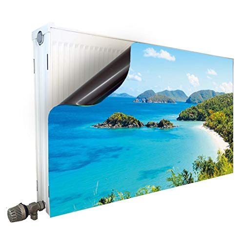 Smagnon Magnet Heizkörperverkleidung Heizkörperabdeckung Heizung Schutz Urlaubsparadies, Heizkörper Höhe:60 cm, Heizkörper Länge:120 cm Smagnon Magnet Heizkörperverkleidung Heizkörperabdeckung Heizung Schutz Urlaubsparadies, Heizkörper Höhe:60 cm, Heizkörper Länge:120 cm von Smagnon