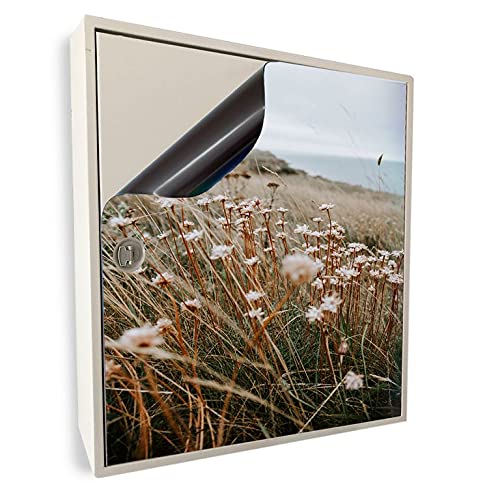 Smagnon Stromkasten Magnet Bild Deko Stromverteiler Sicherungskasten Motiv Blumenwiese, Stromkasten Höhe:100 cm, Stromkasten Breite:80 cm von Smagnon