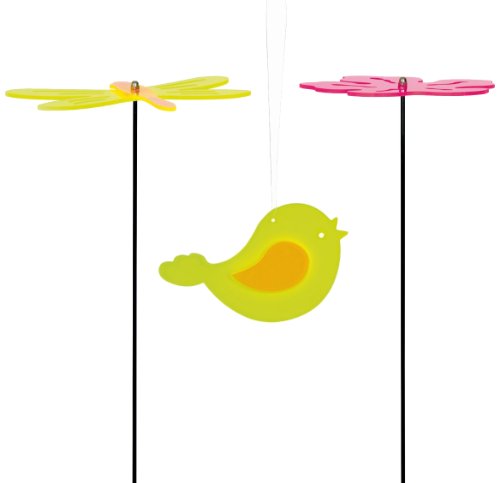 small foot company 6994 Gartenstecker Metall-Spieß Colorini, 3er Set von Small Foot
